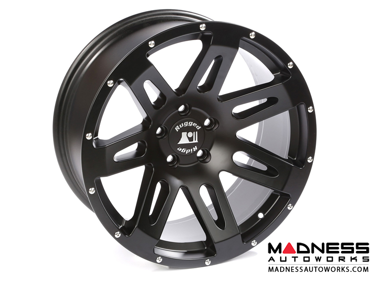 Jeep Gladiator Aluminum XHD Wheel - 20x9" - Satin Black